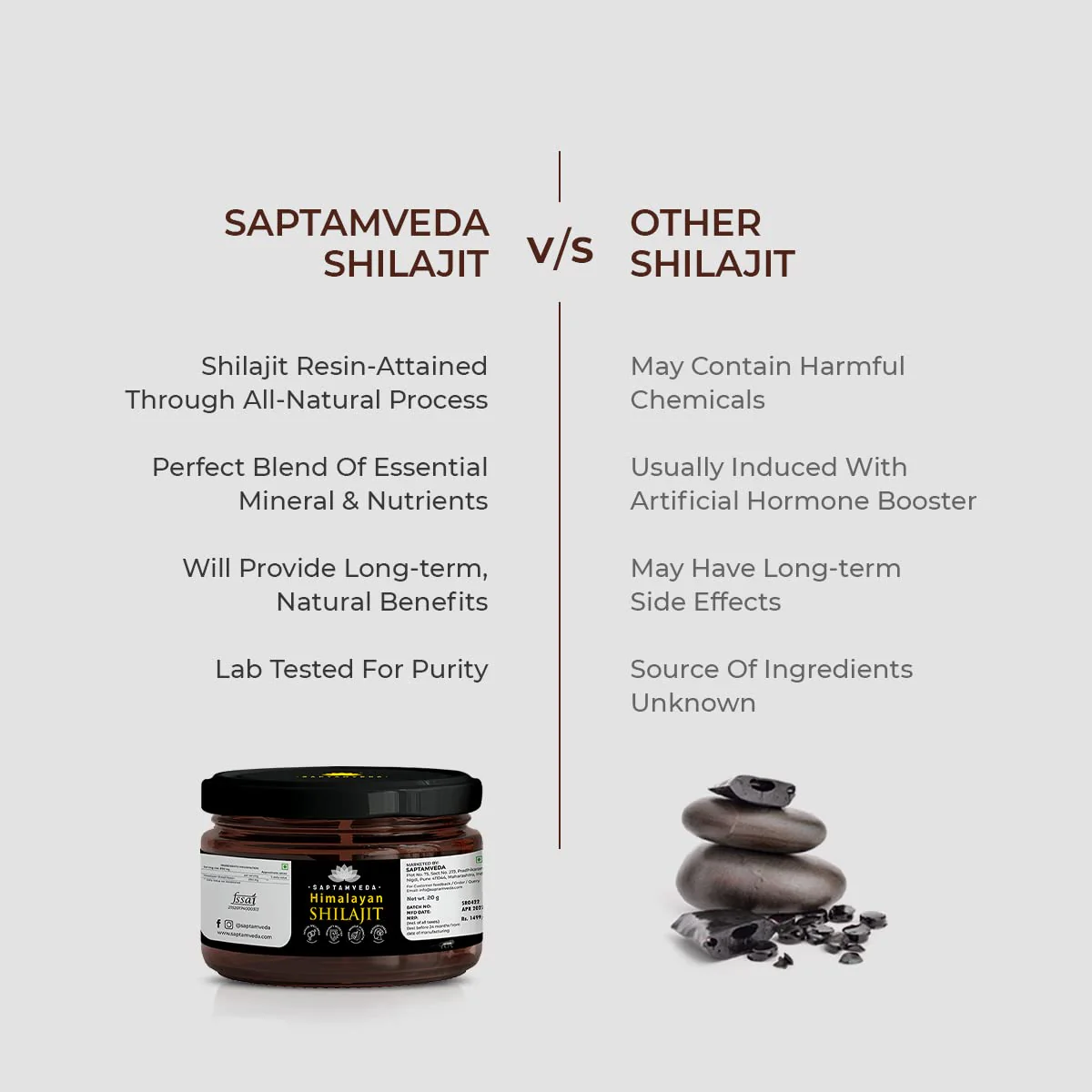 Buy 1 Get 1 Free - 100% Pure Himalayan Shilajit - Natural Strength, Stamina & Power Booster - Image 7
