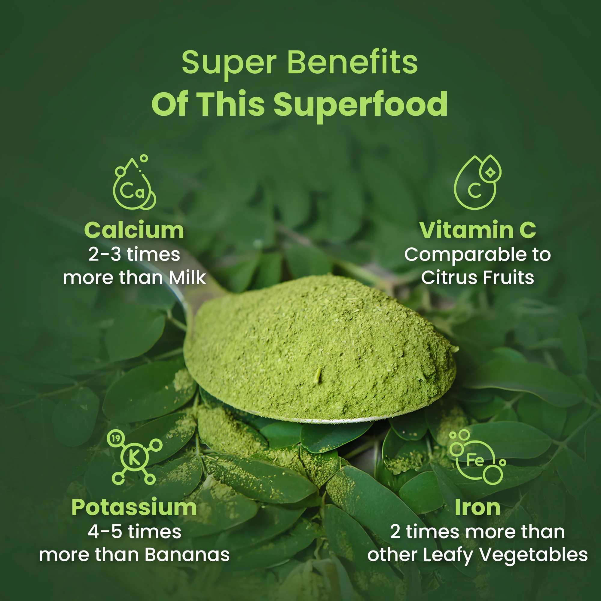 Apple Beetroot Carrot & Moringa Powder 200gm each | Tin Combo - Image 10