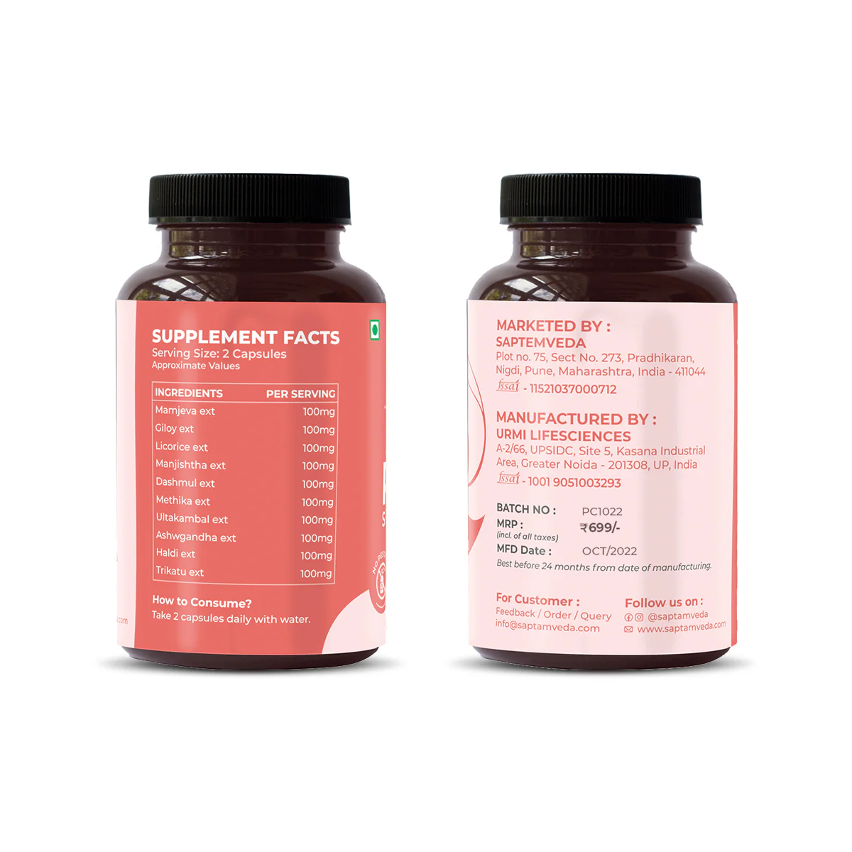Natural PCOS Supplement - Mamjeva, Licorice & Methika for Hormonal Balance & Women's Health - Image 7