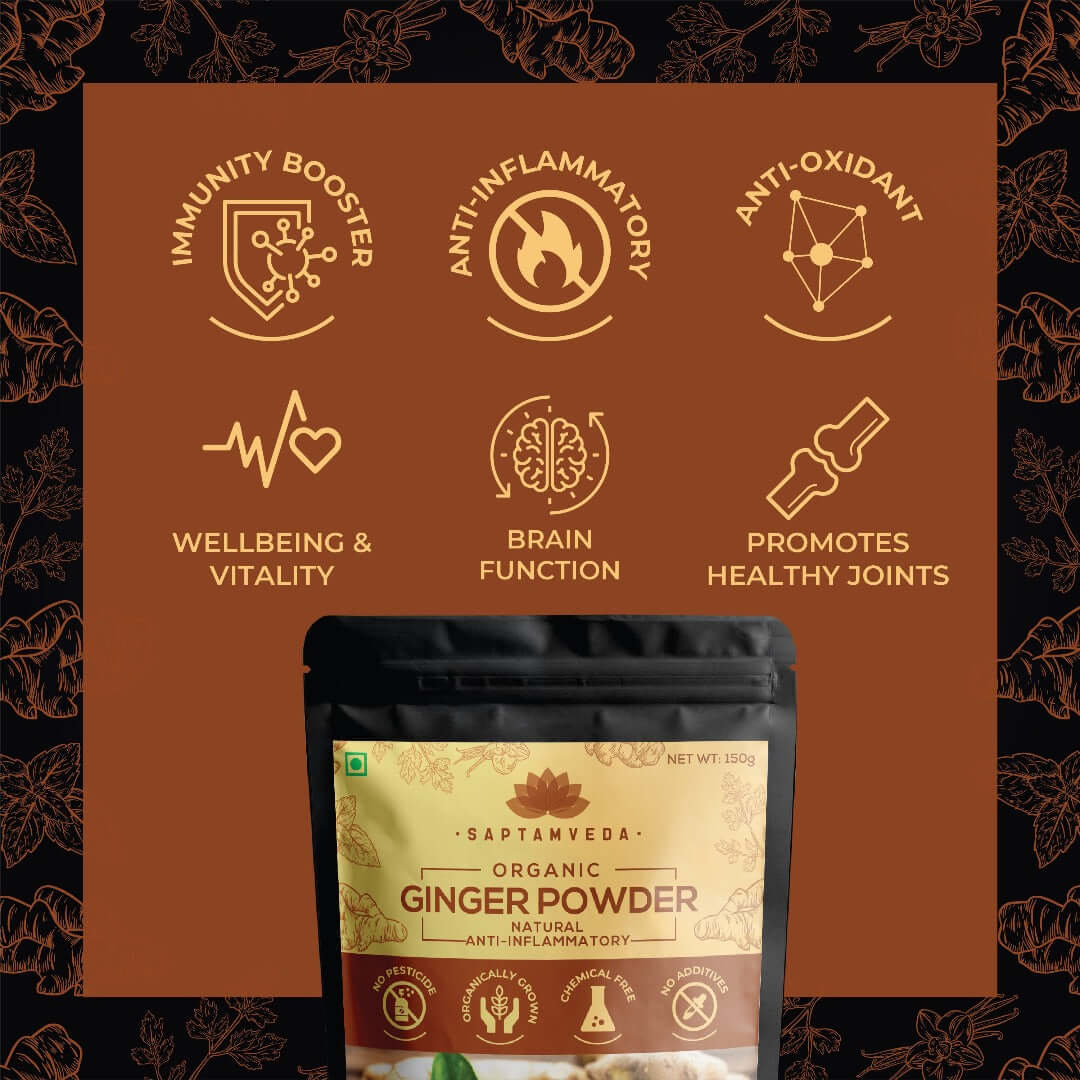 Buy Organic Dry Ginger Powder - Natural Digestive Support & Wellness Boost - Image 5