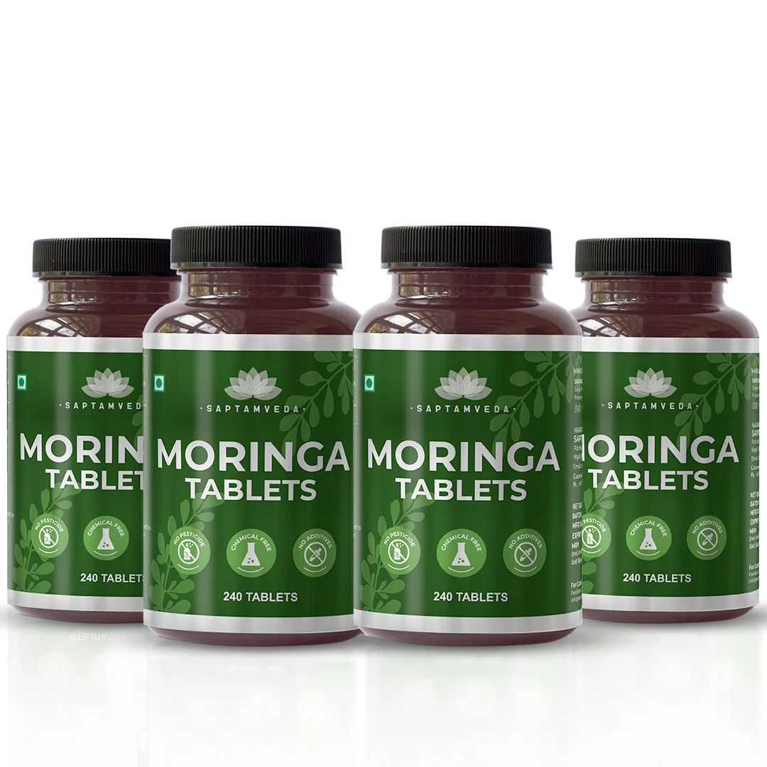 Saptamveda Organic Moringa Tablets - Protein-Rich Organic Superfood for Energy, Immunity & Weight Support - Image 12