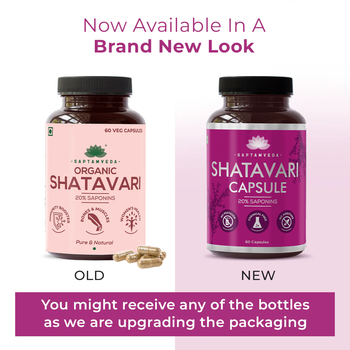 Natural Shatavari Capsules - Hormonal Balance & Women's Health, 60 Capsules - Image 6