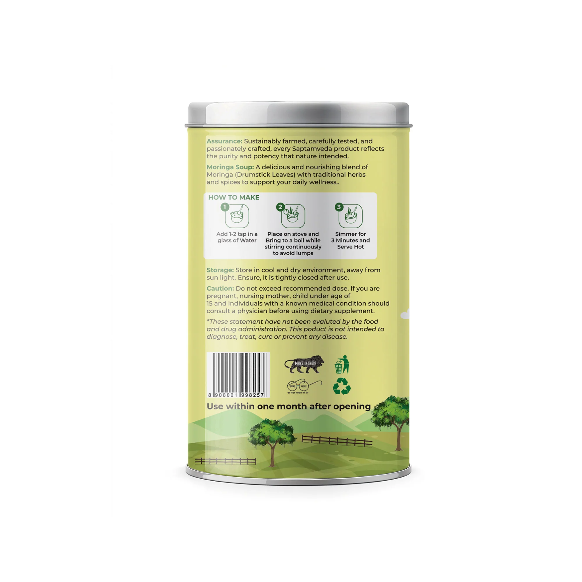 Saptamveda Moringa Soup – Wholesome Superfood for Immunity, Energy & Digestion - Image 3