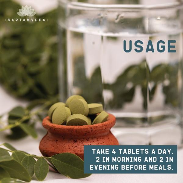Organic Supergreens Tablets - Spirulina, Moringa, Wheatgrass & Barleygrass, 120 Tablets - Image 5