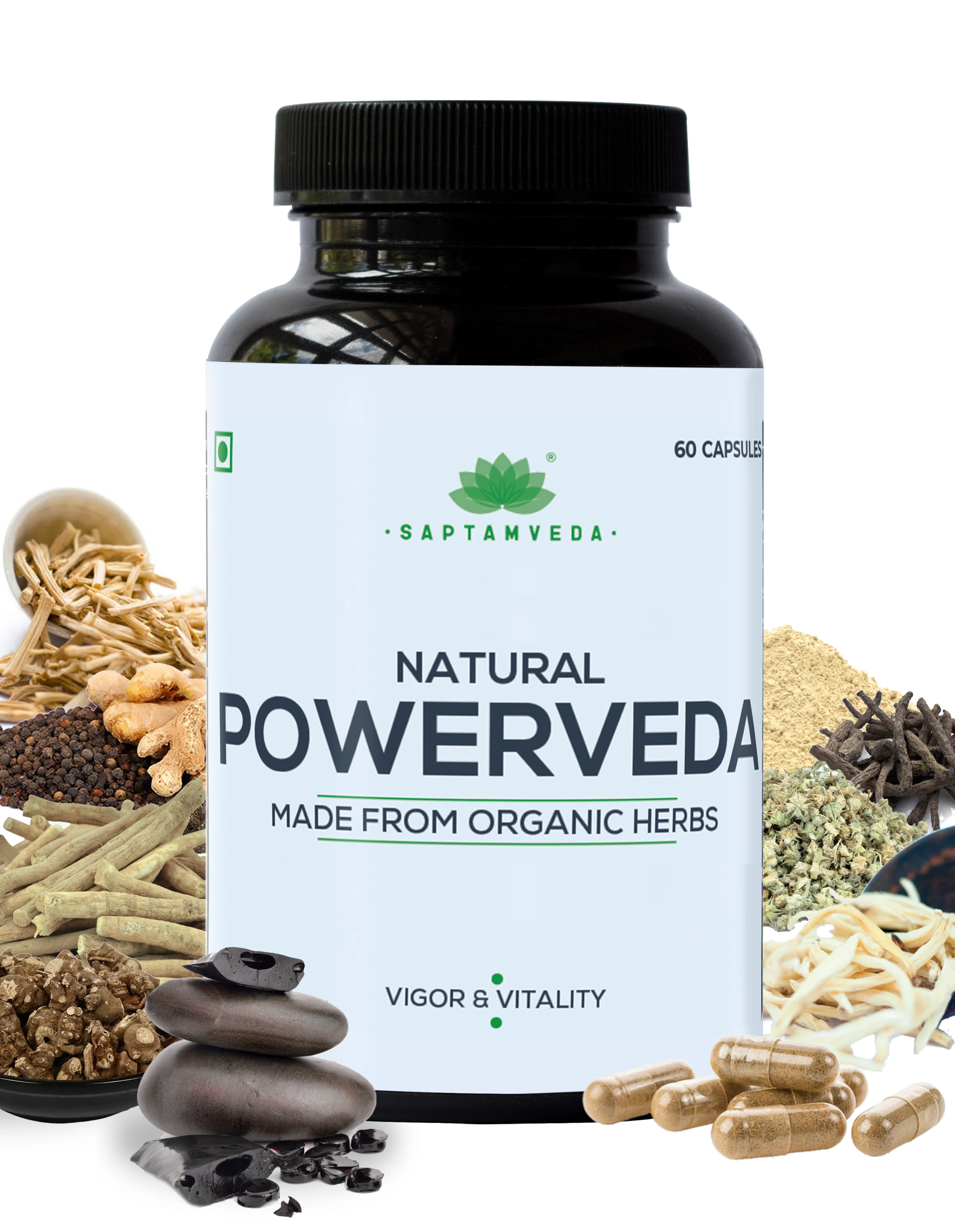 Vigor & Vitality Combo for Men - Powerveda & Himalayan Shilajit for Strength & Energy - Image 7